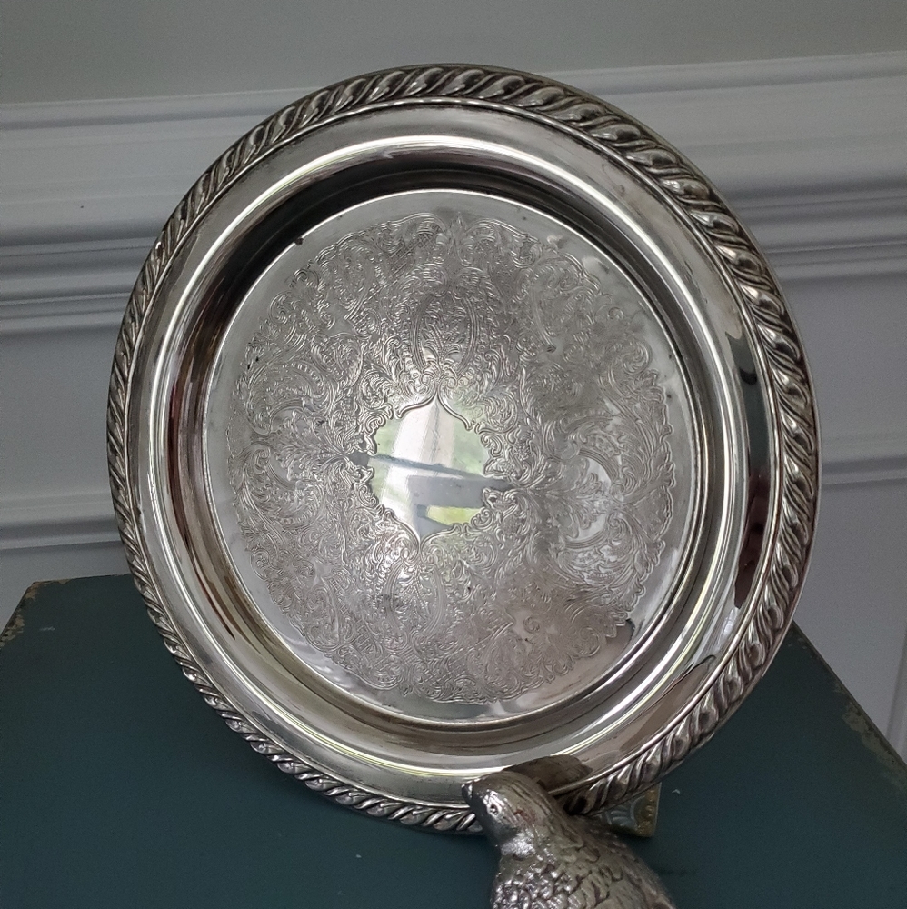 Vintage Oneida Silver platter
